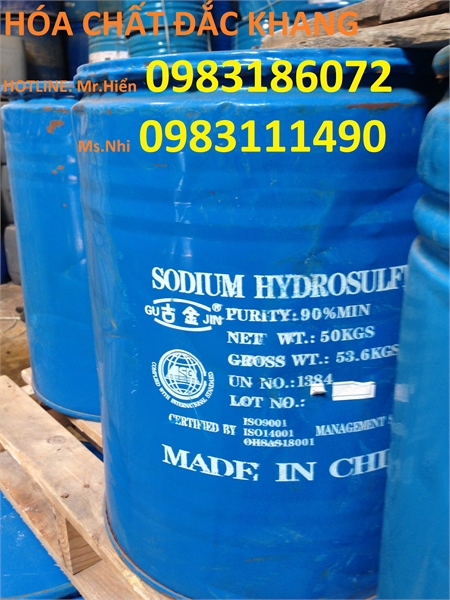 Sodium Hydrosulfite - Hóa Chất Đắc Khang - Công Ty Cổ Phần Đắc Khang